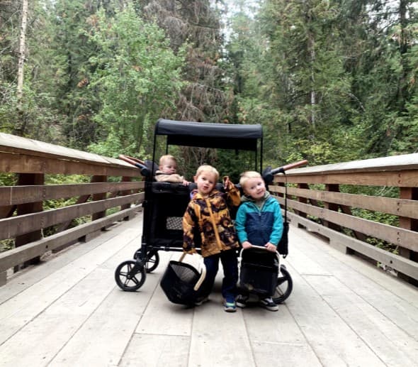 Children playing outdoors