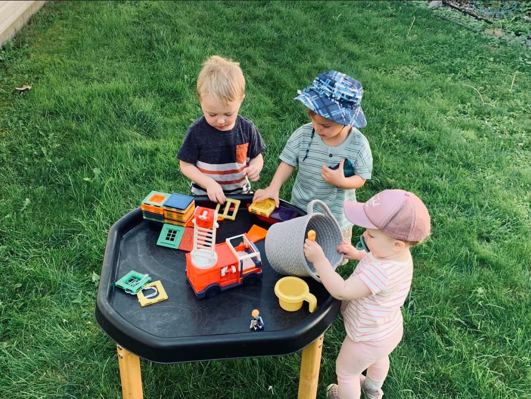 Children playing together